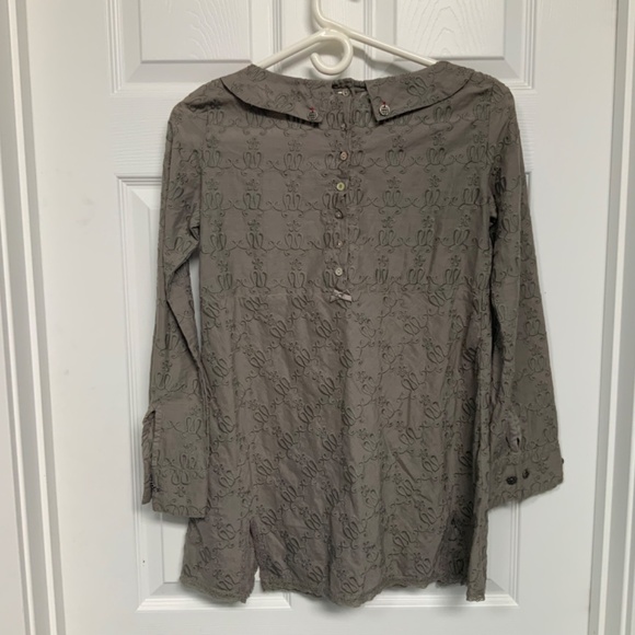 Embroidered and Embellished Tunic Blouse by Odd Molly size small - Picture 2 of 15